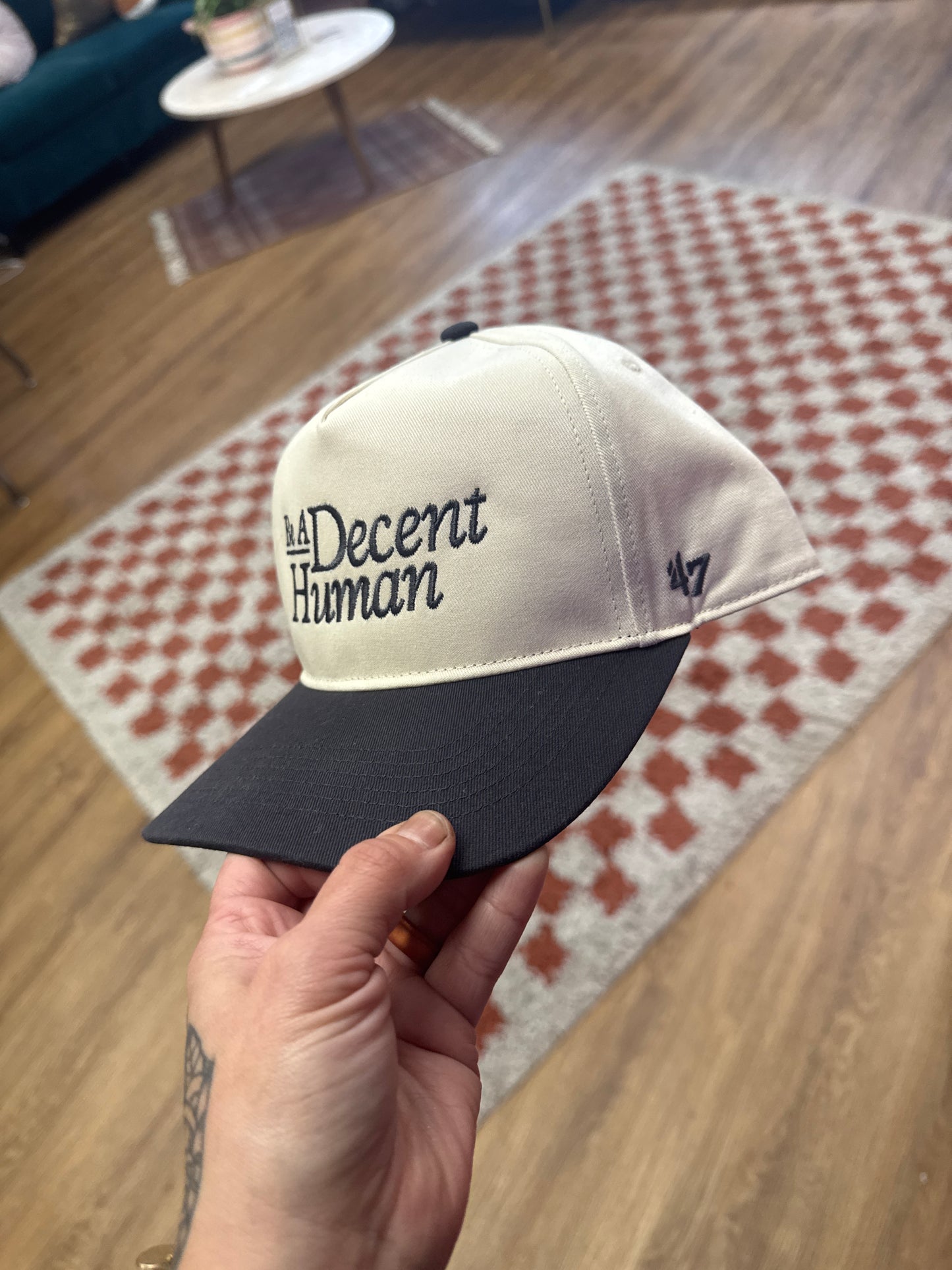 Be A Decent Human Trucker SnapBack Hat
