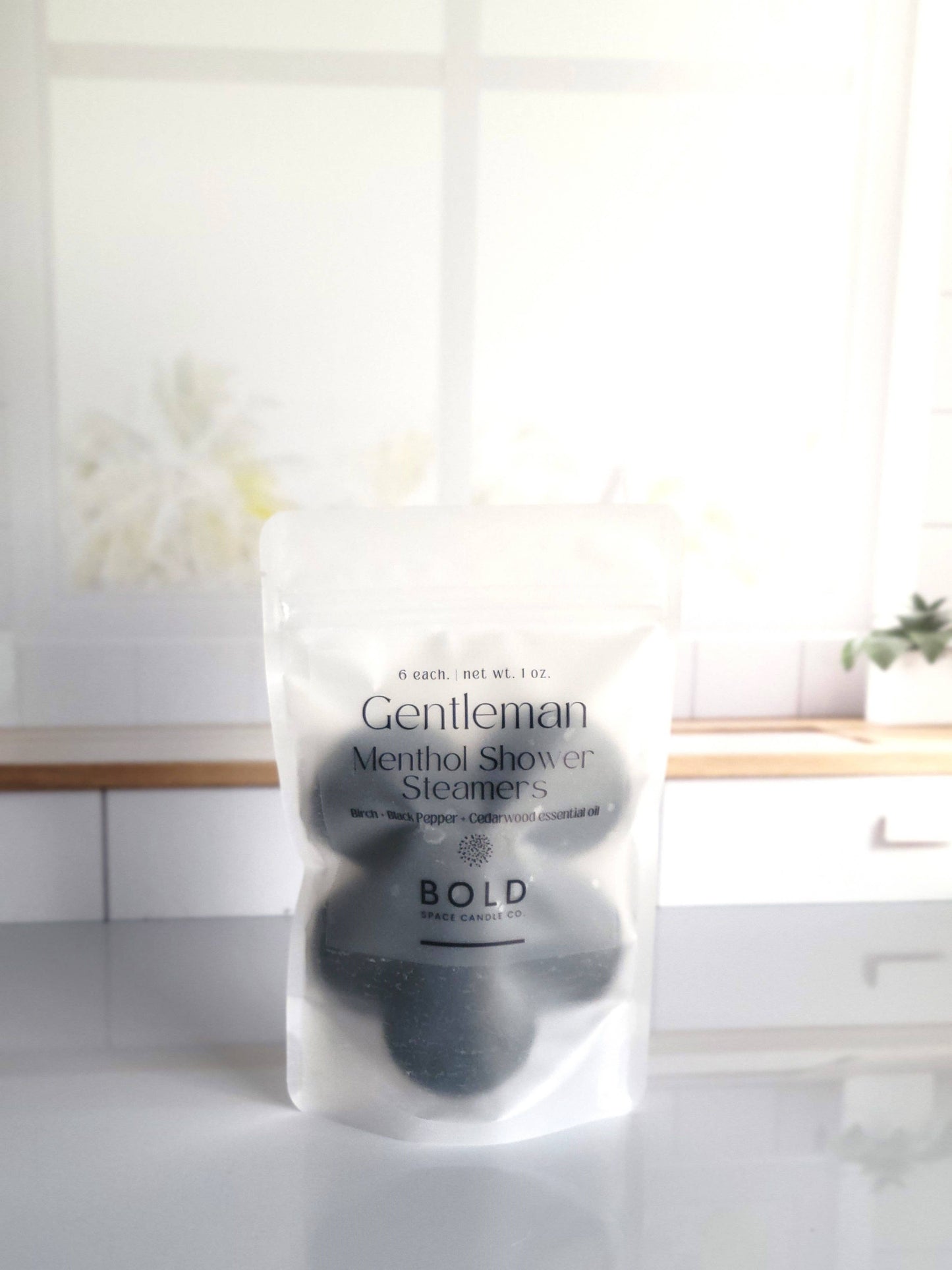 Gentleman- Black Pepper & Cedarwood Shower Steamers - 6 pack