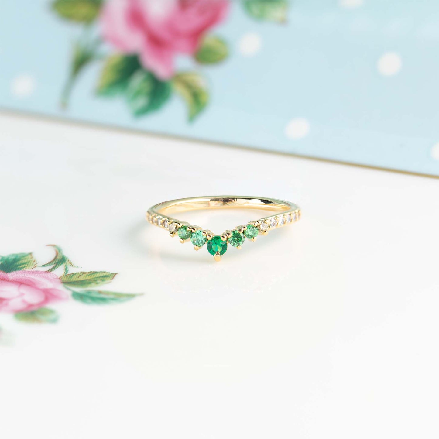 Birthstone Ring: Silver / October / 6
