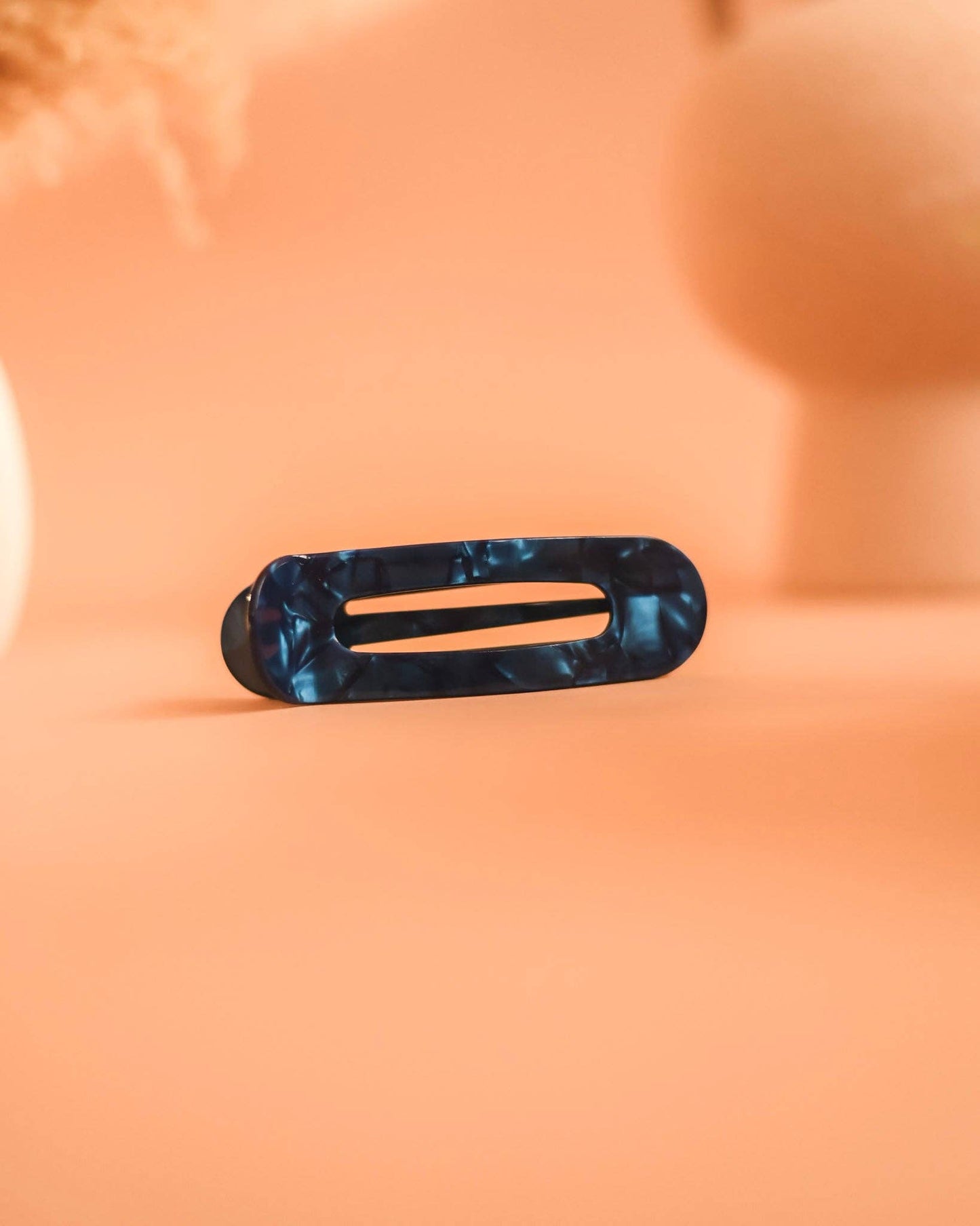 Luxe Lay Flat Hair Clip in Blue // Eco-Conscious