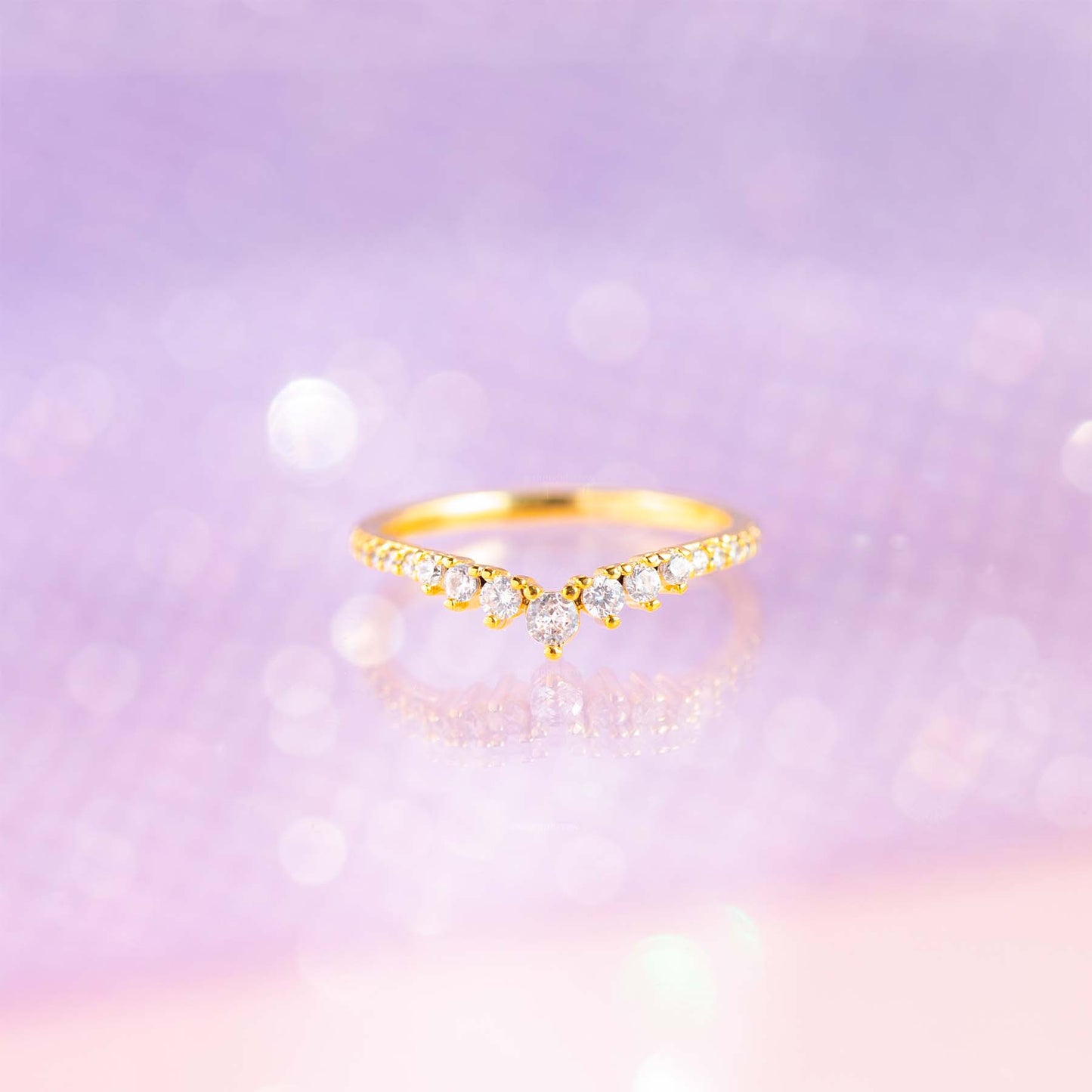 Birthstone Ring: Silver / October / 6