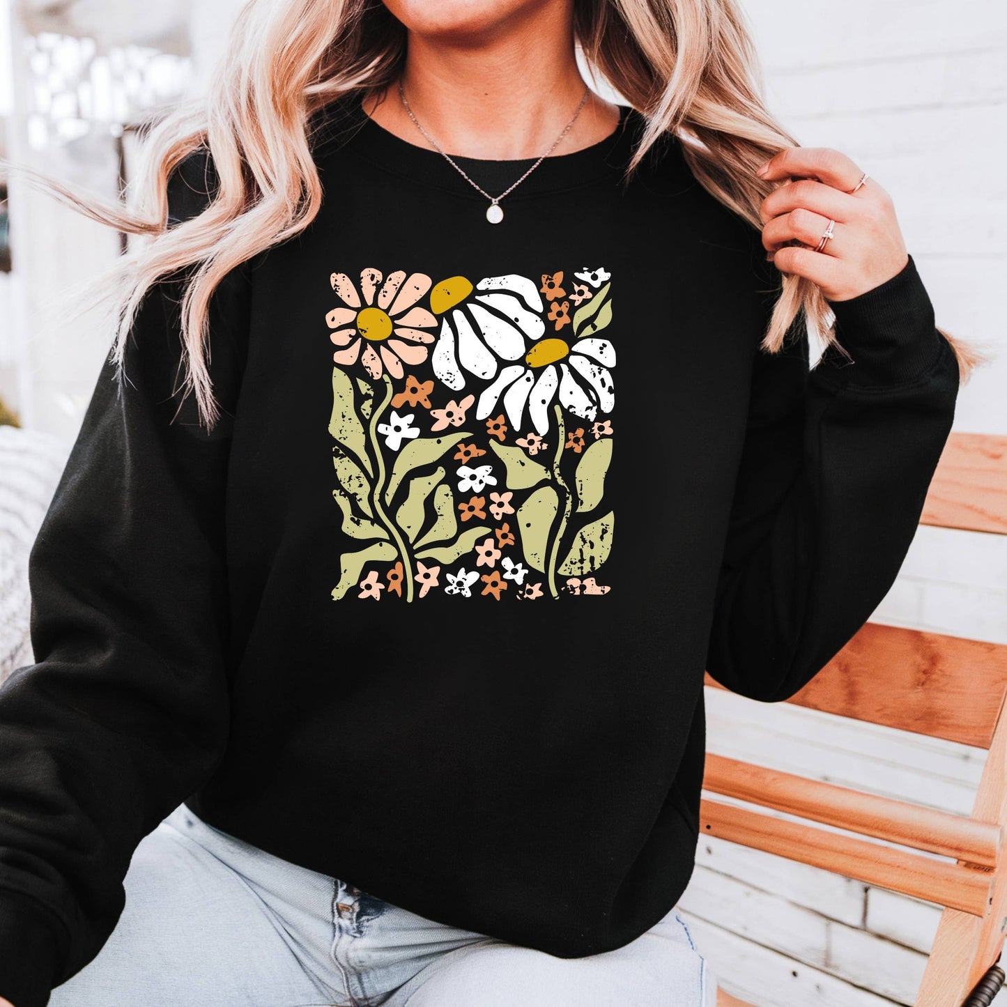 Boho Wildflowers DTF Transfer