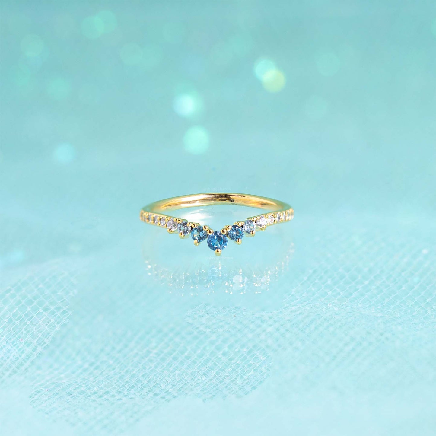 Birthstone Ring: Silver / October / 6