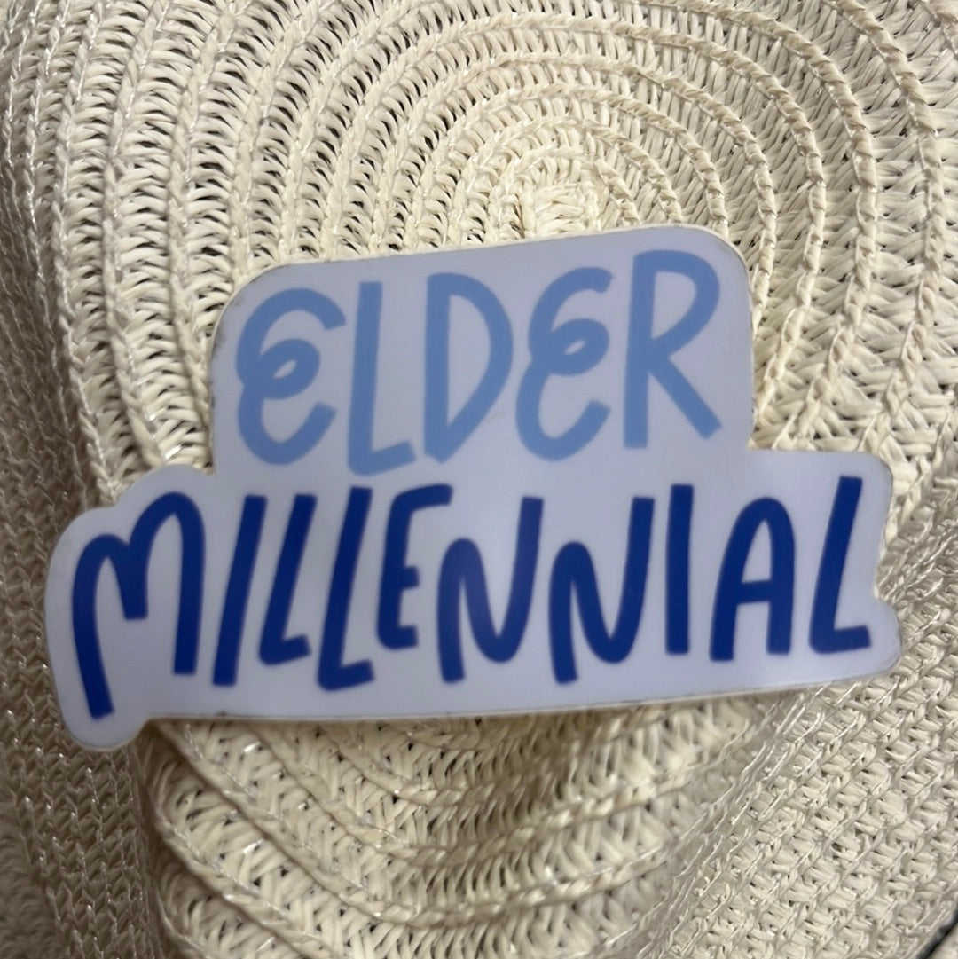 Elder Millennial Sticker