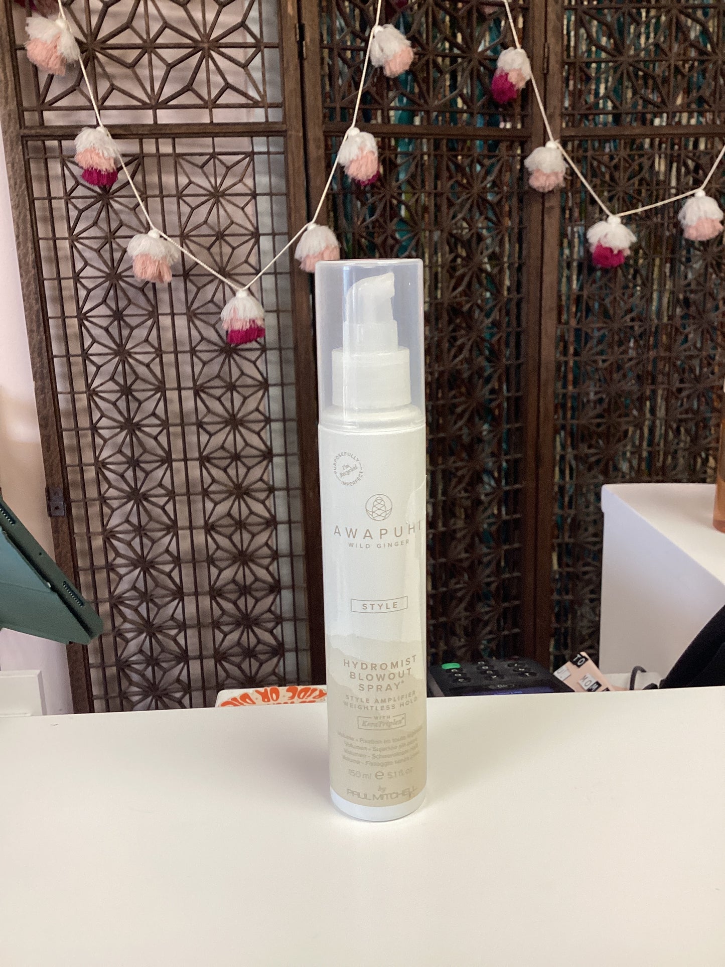 Awapuhi Wild Ginger Hydromist Blow-Out Spray