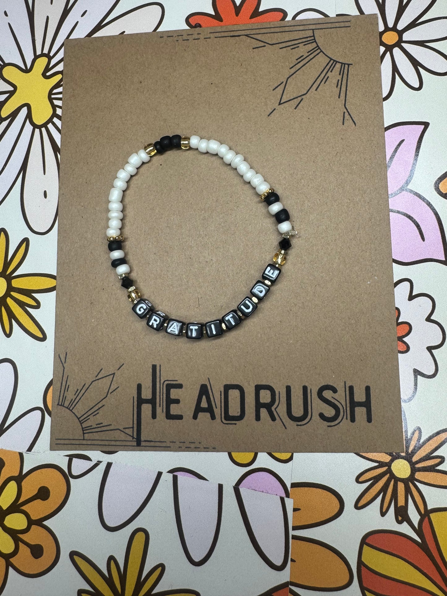 Gratitude-Beaded Bracelet