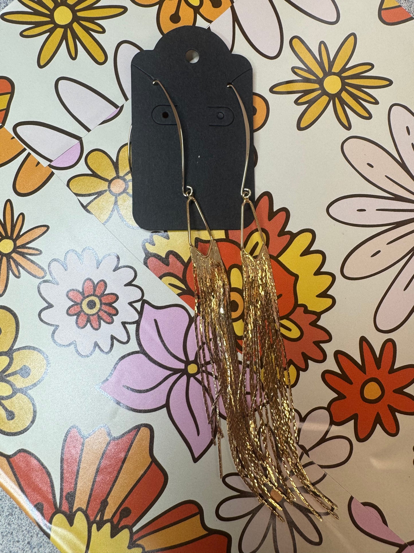 Fran-The Golden Dangle Earrings