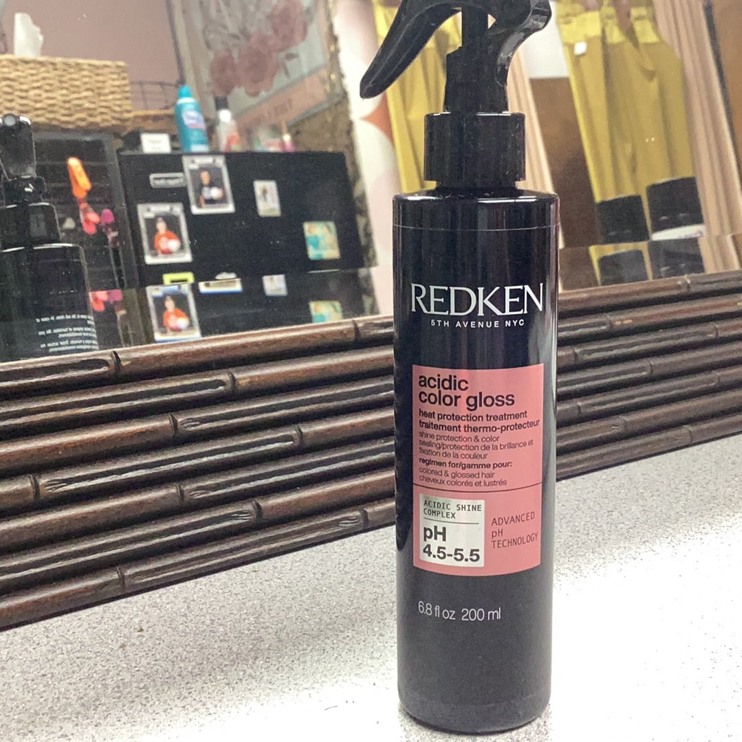 Redken Acidic Color Gloss Heat Protection Treatment Spray