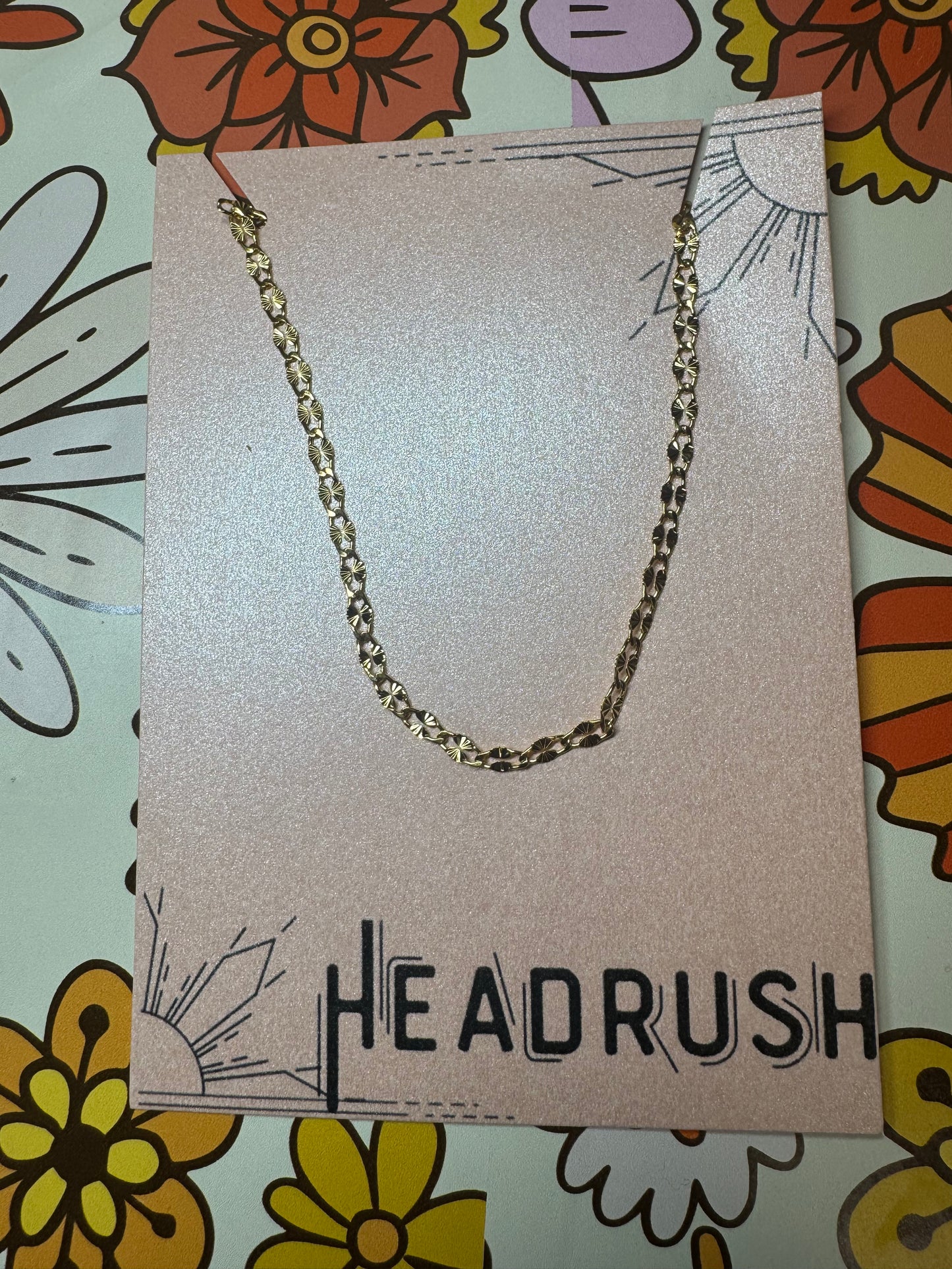 Isa-Gold Chain Necklace