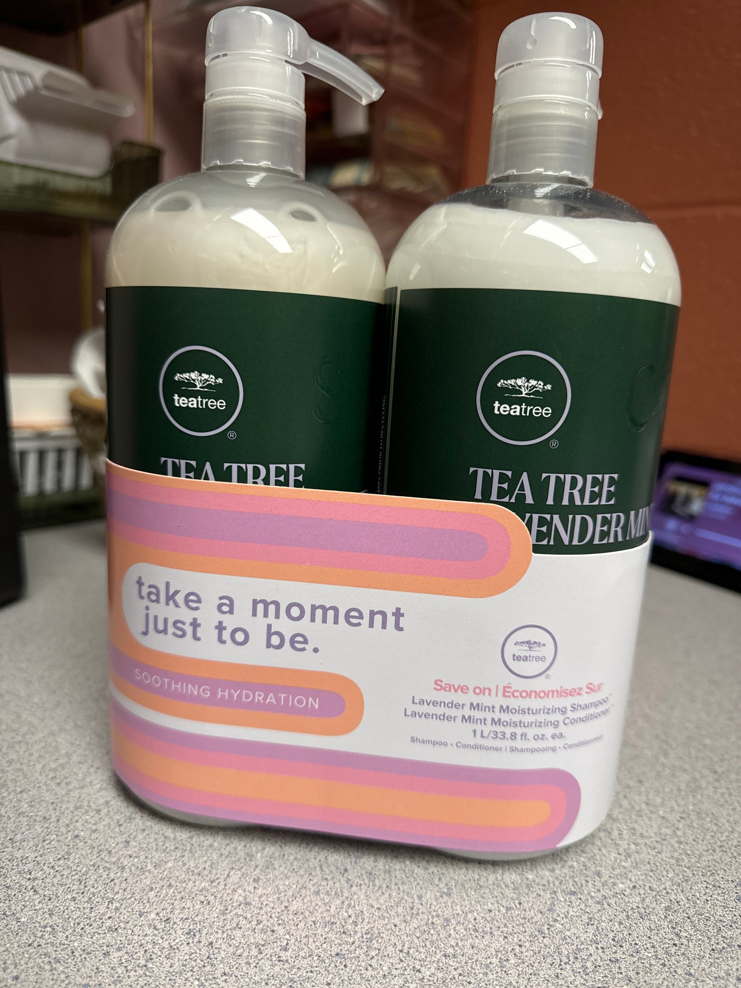 Tea Tree Lavender Mint Liter Duo