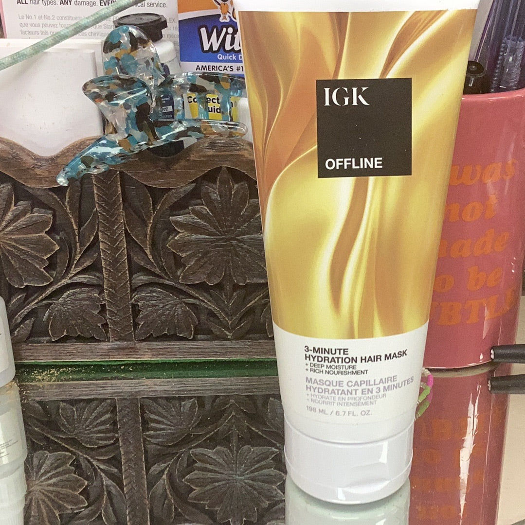 IGK 3 Minute Hydration Hair Mask