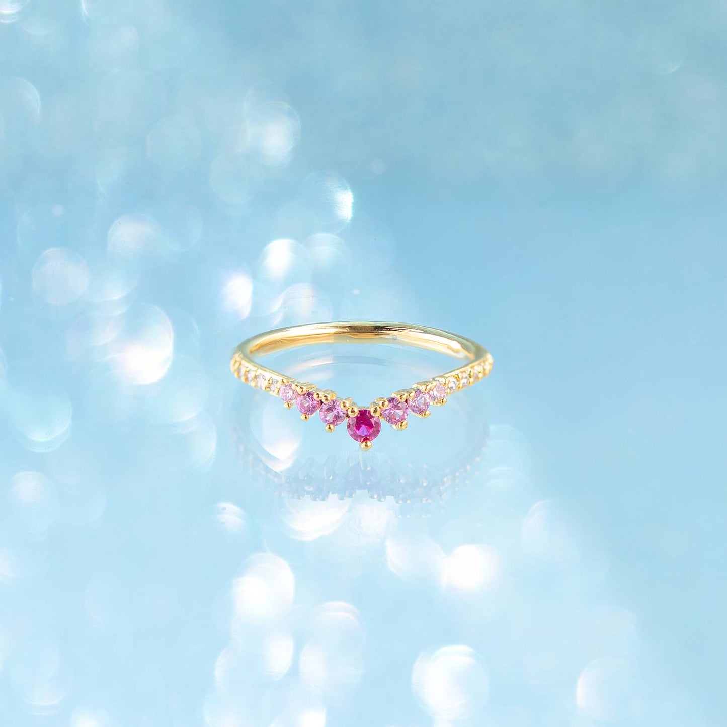 Birthstone Ring: Silver / October / 6