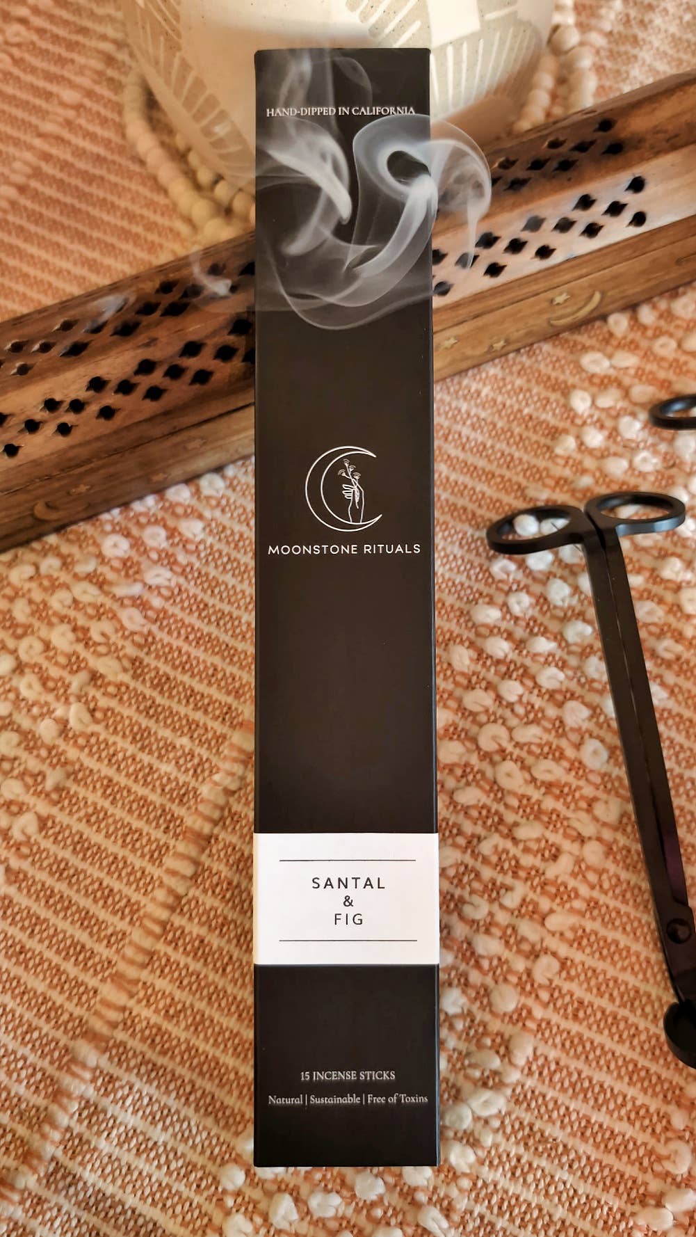Santal & Fig Charcoal Incense Sticks
