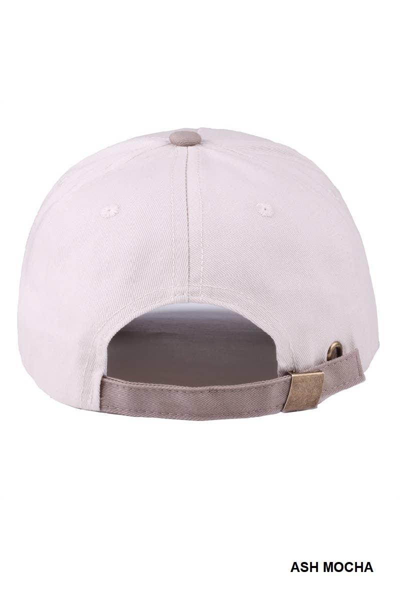 LA City Two Tone Canvas Cotton Cap
