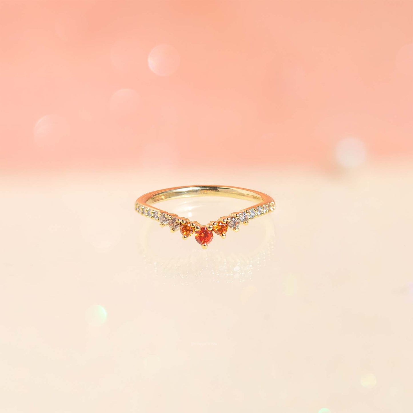 Birthstone Ring: Silver / October / 6