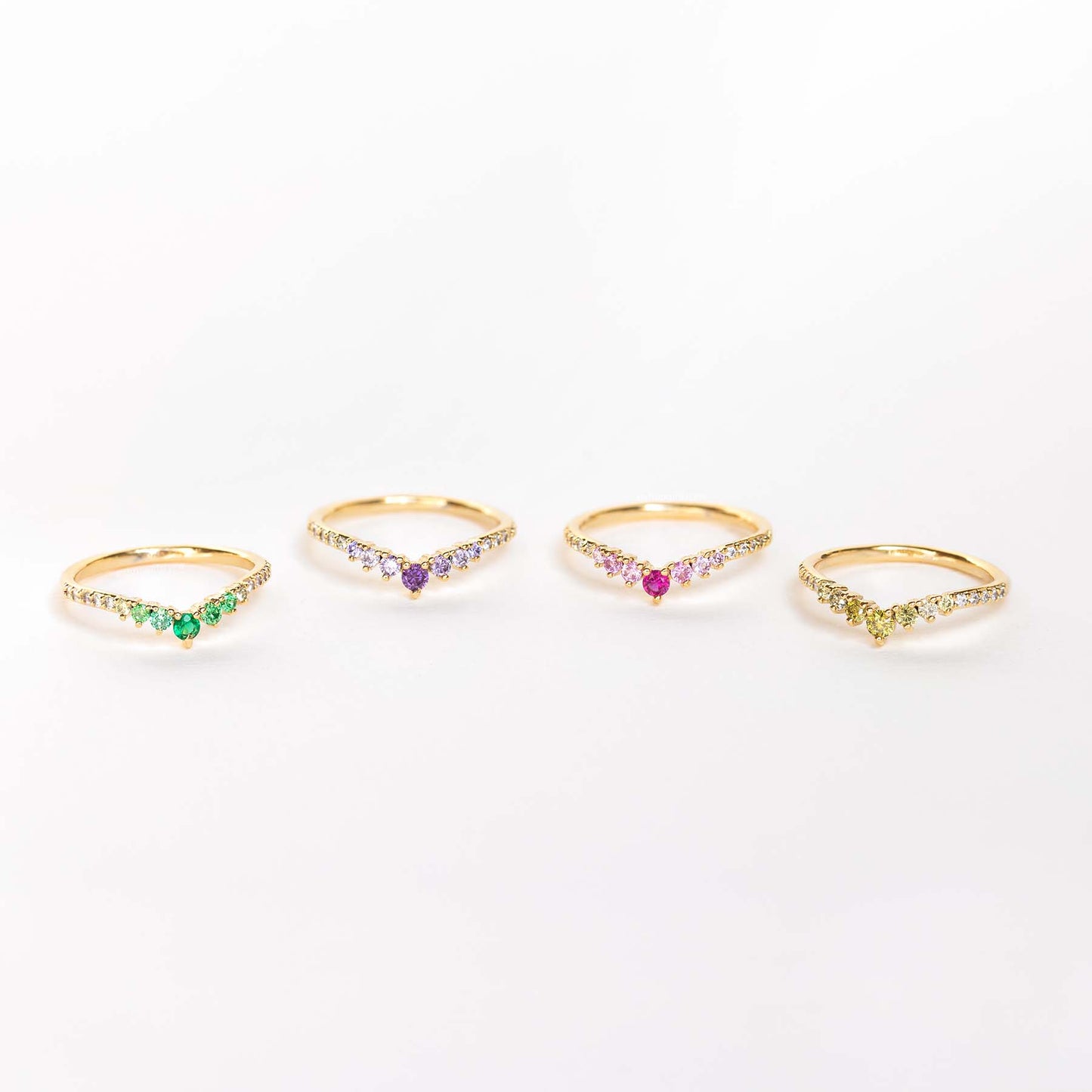 Birthstone Ring: Silver / October / 6