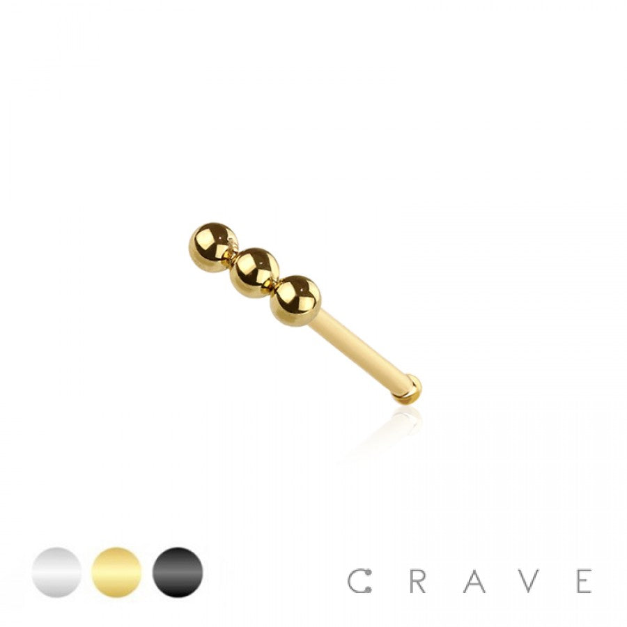 Micro Beaded Nose Ring