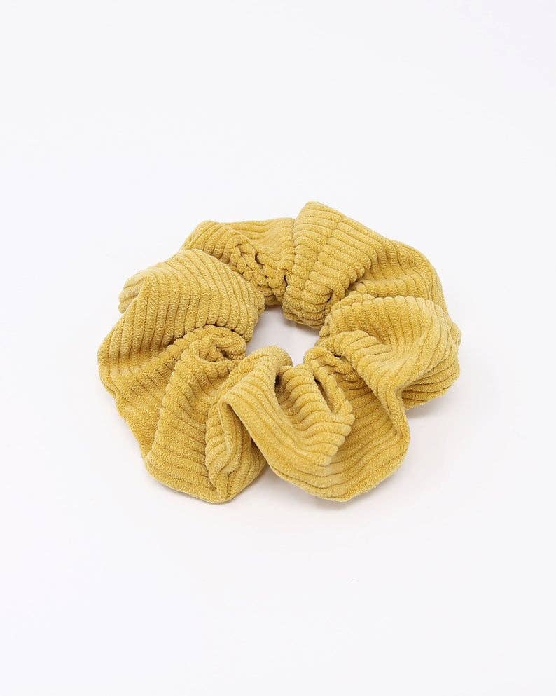 Sunshine - Large Corduroy Scrunchies
