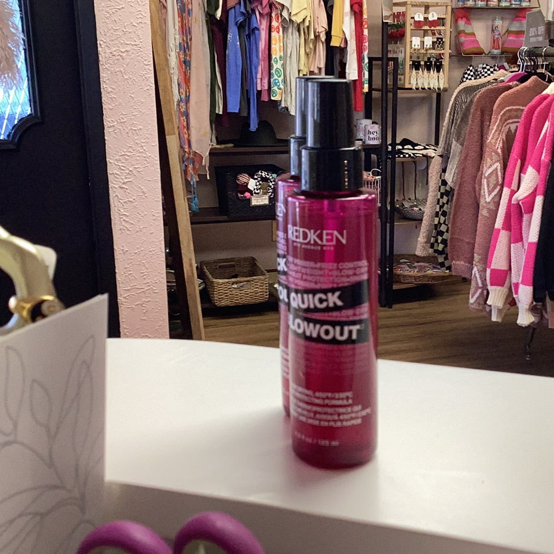 Redken quick blowout spray