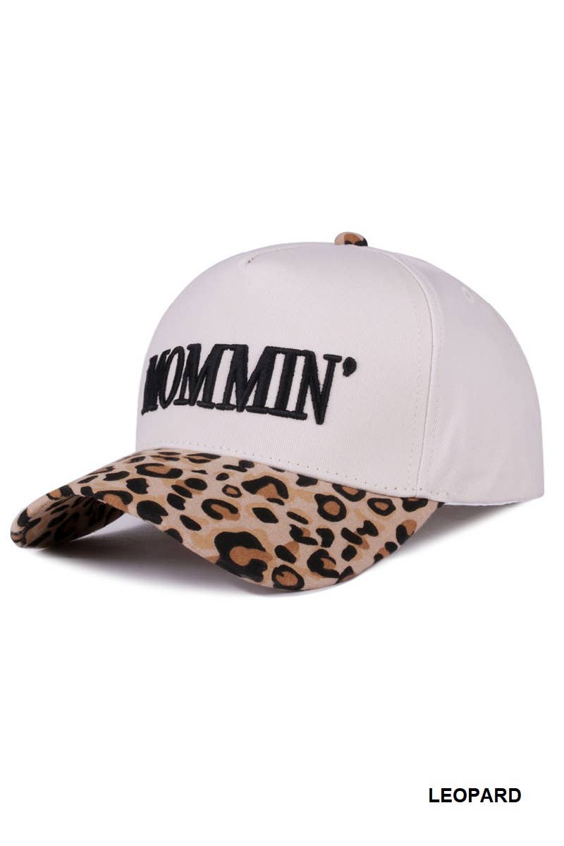 ..1214 Mommin' Two Tone Canvas Cotton Cap SI-28390