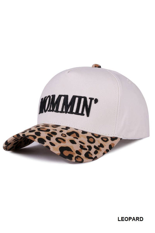 ..1214 Mommin' Two Tone Canvas Cotton Cap SI-28390