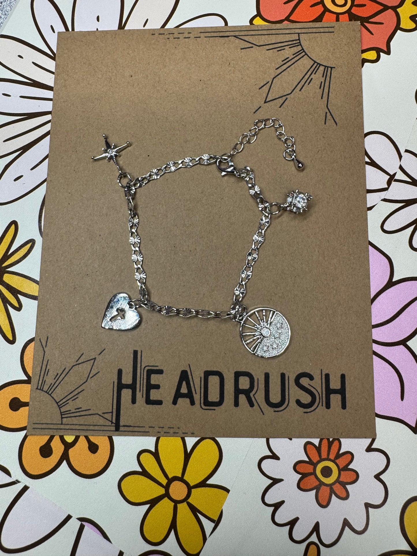 Silver Charm Bracelet