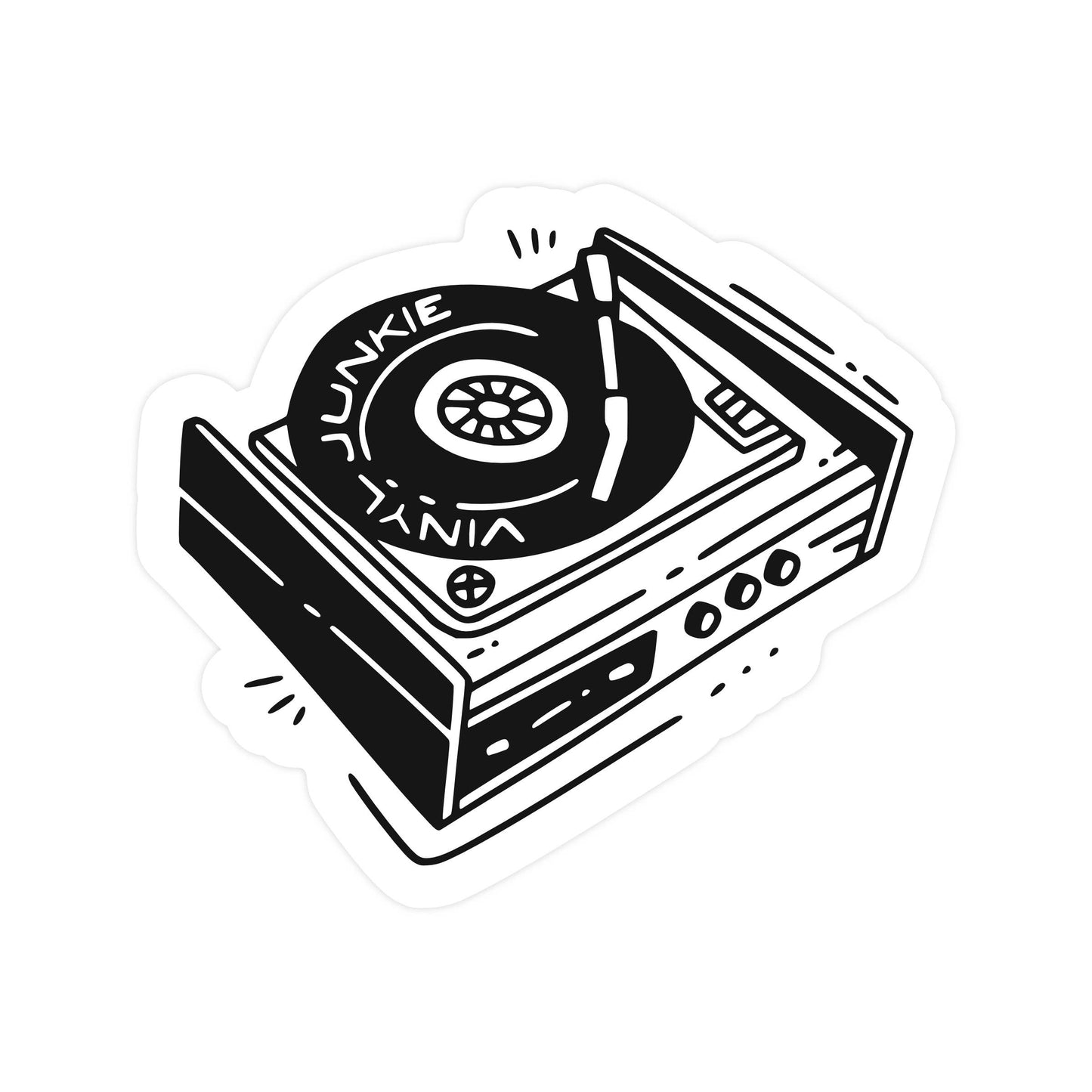 Vinyl Record Music Classic High Quality Vinyl Sticker