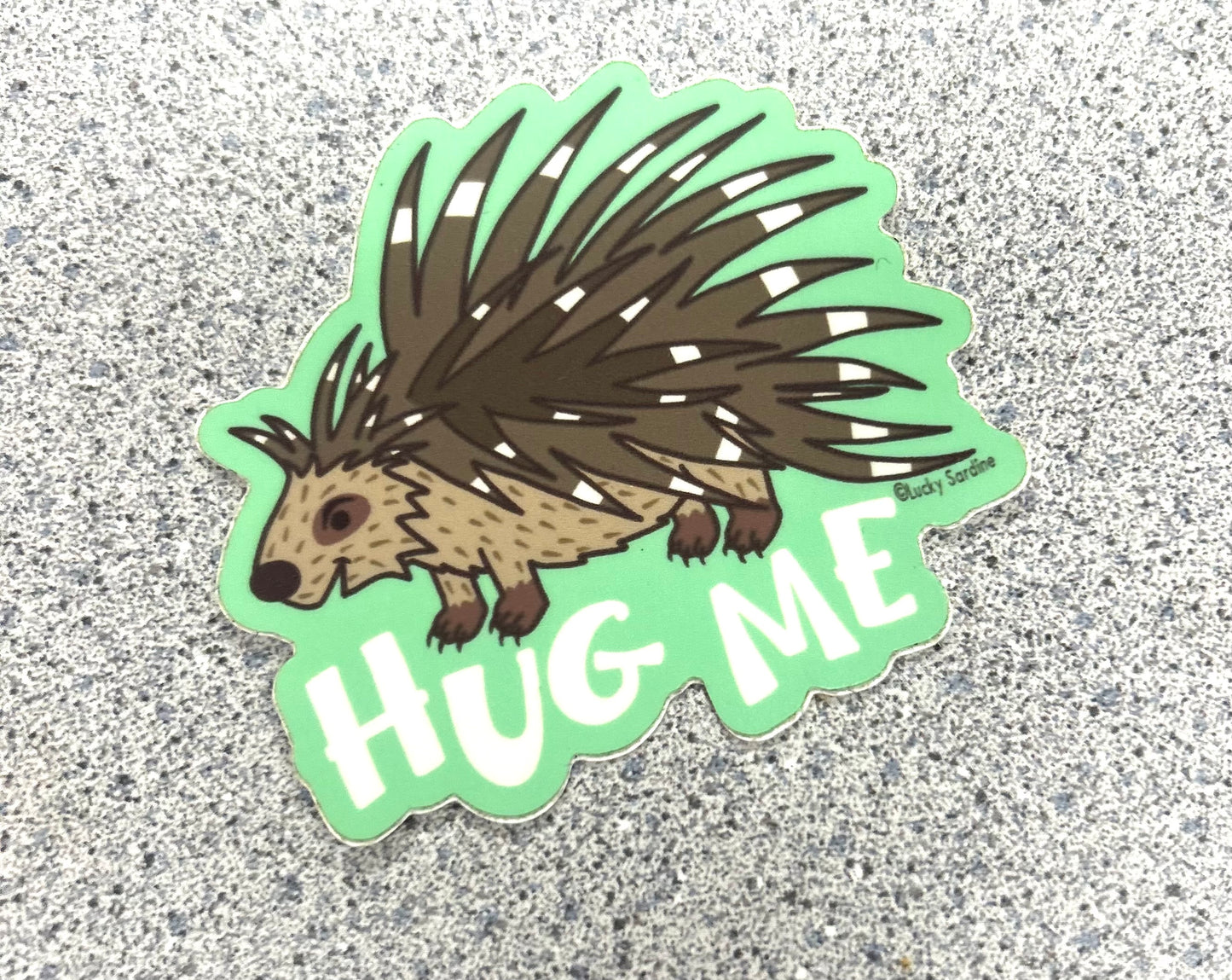 Hug Me Sticker