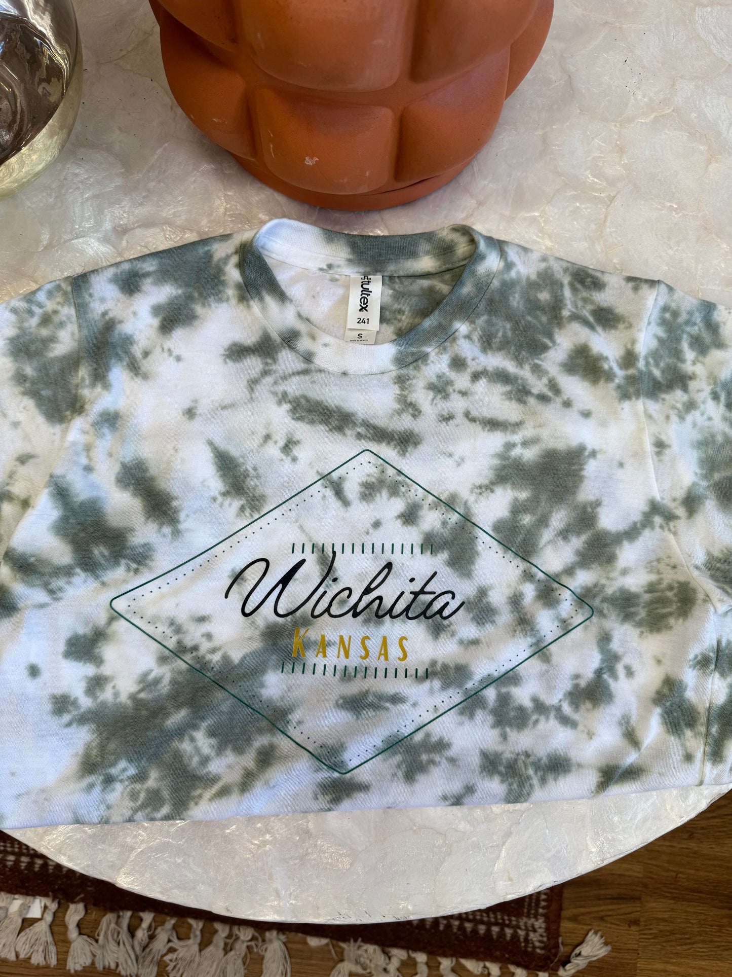 Wichita Green Sage Tie-Dye T-Shirt