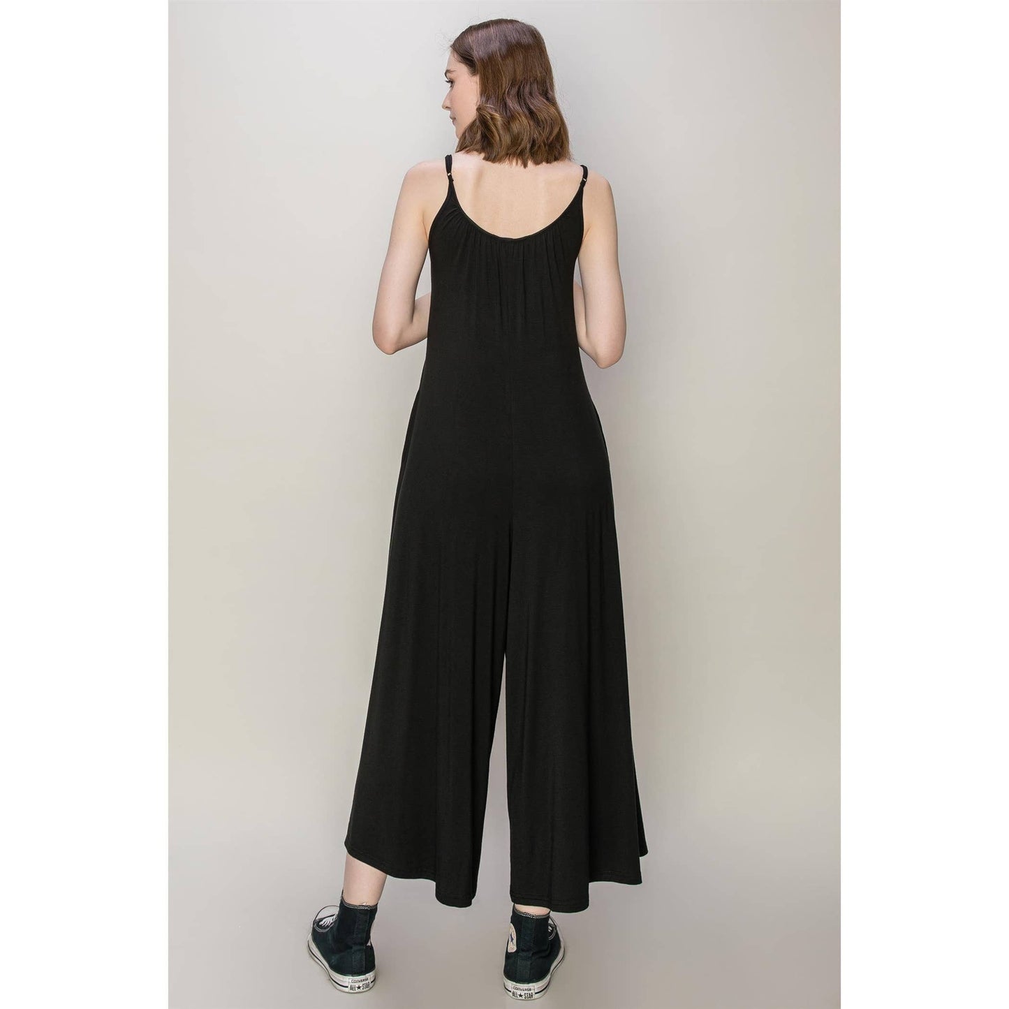 Pita-Jersey Jumpsuit with Pockets