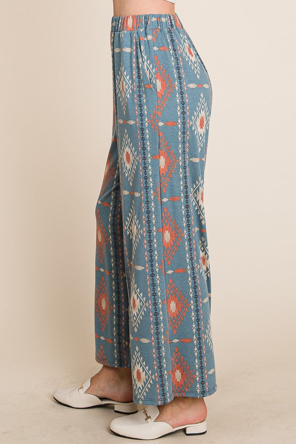 Bohemian Summer Wide Leg Pants