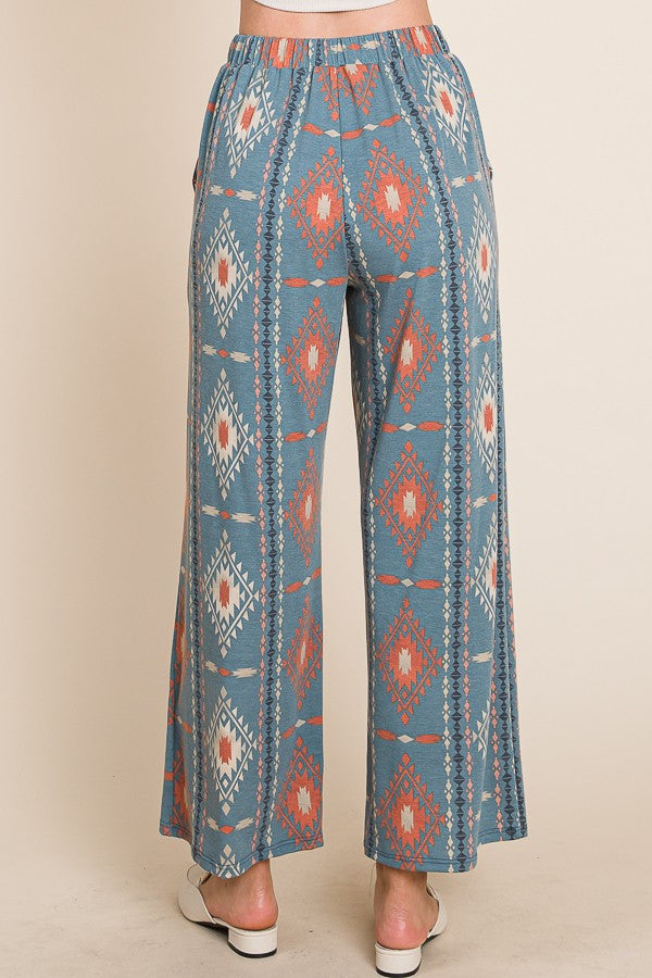 Bohemian Summer Wide Leg Pants