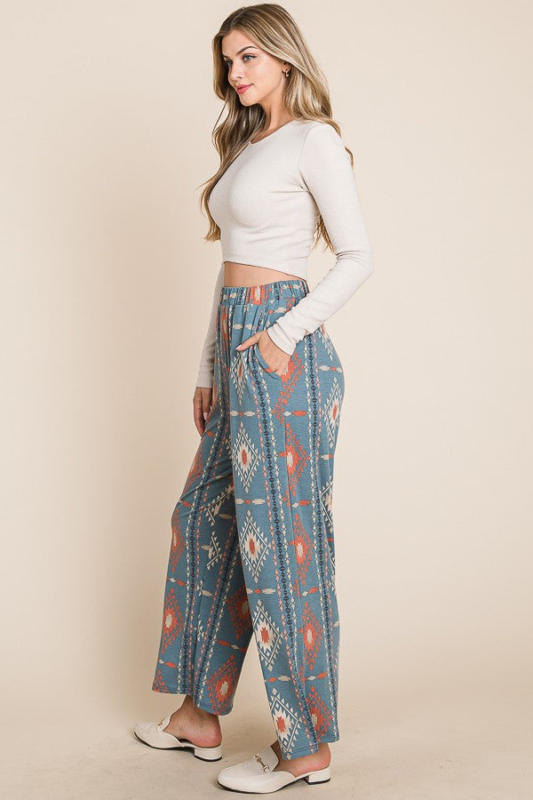 Bohemian Summer Wide Leg Pants