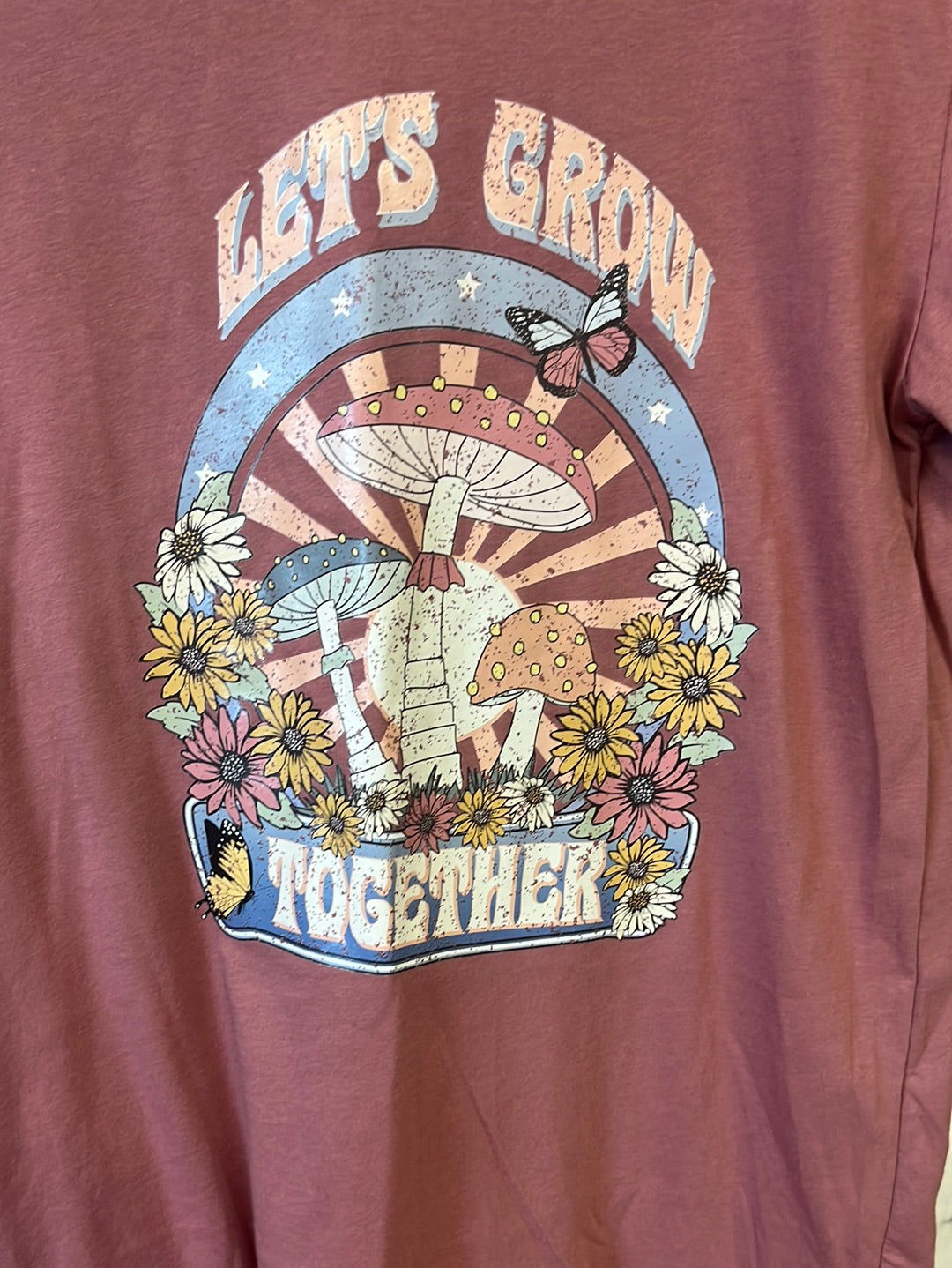 Let’s Grow Together-Graphic T Shirt