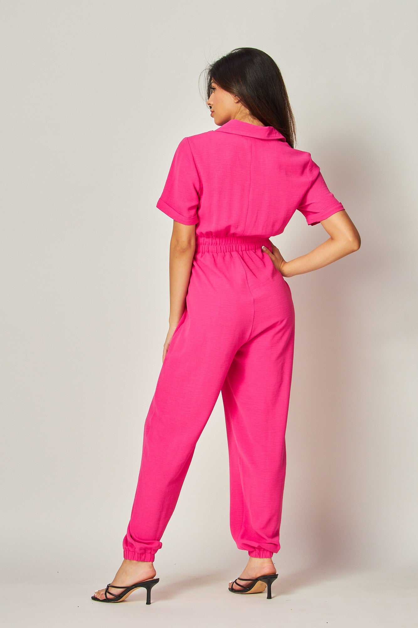 Rebekah-Front Zip Jumpsuit