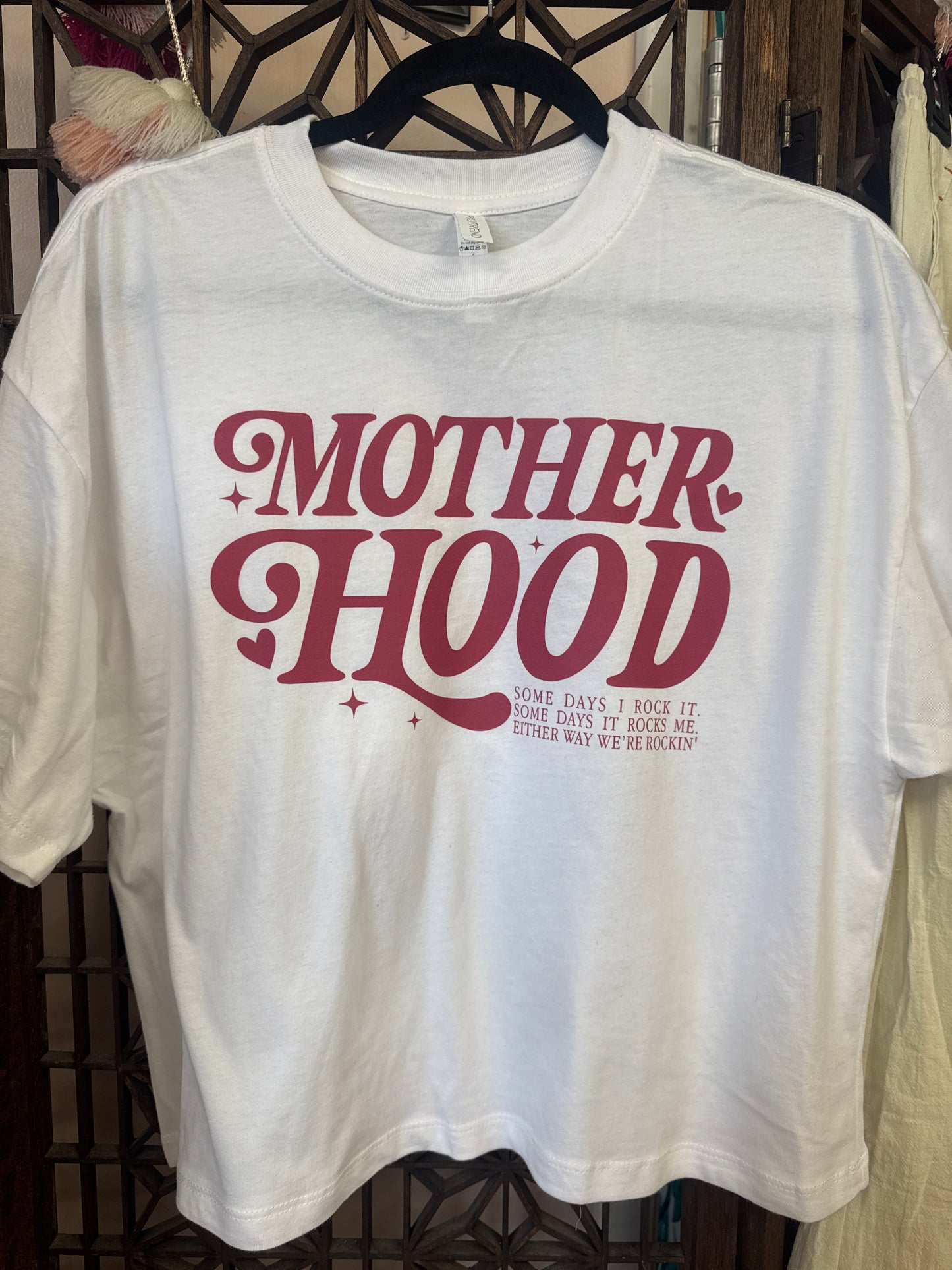 Motherhood Cropped Tee
