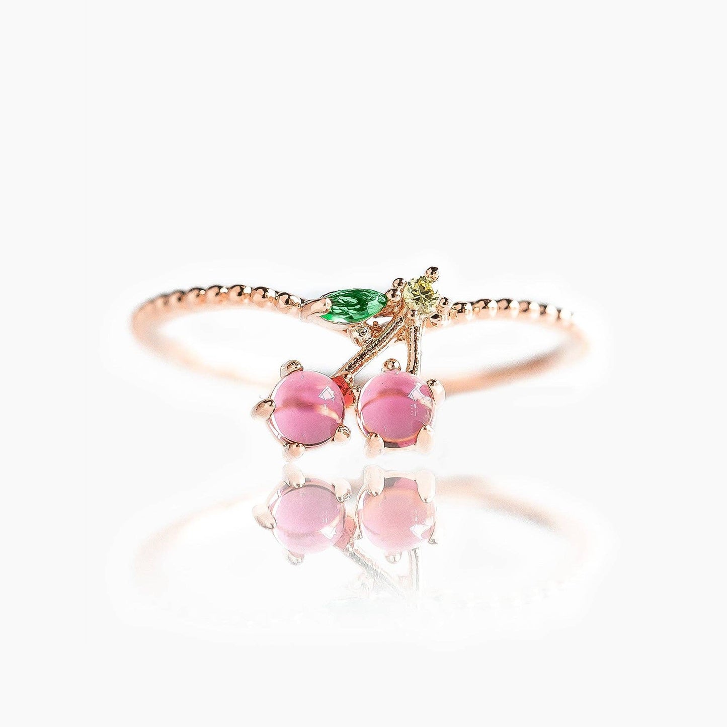 Cherry Sweet Ring: Rose Gold / 5