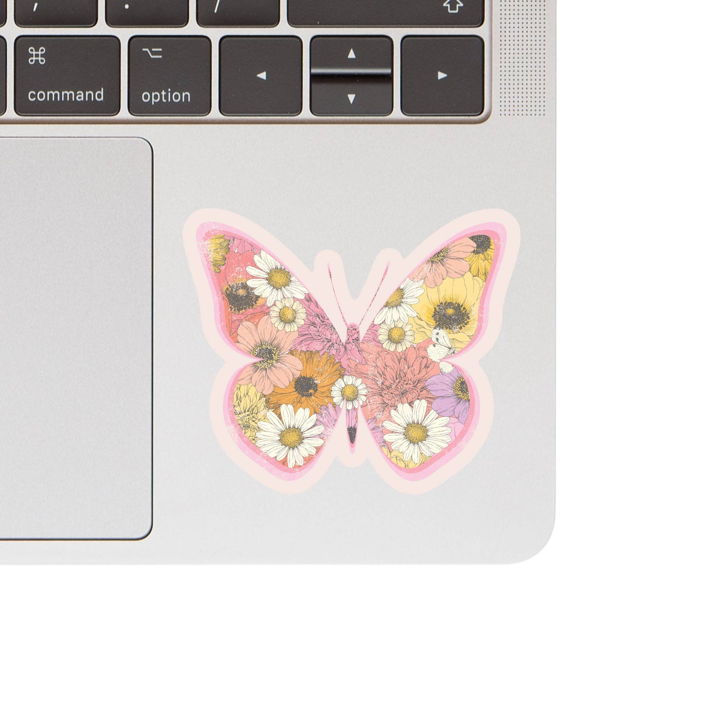 Butterfly Floral Insect Pretty High Quality Vinyl Sticker