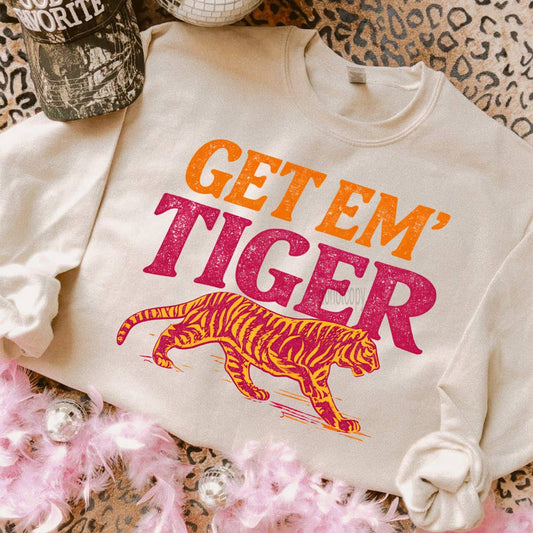 Get Em' Tiger DTF Heat Transfer
