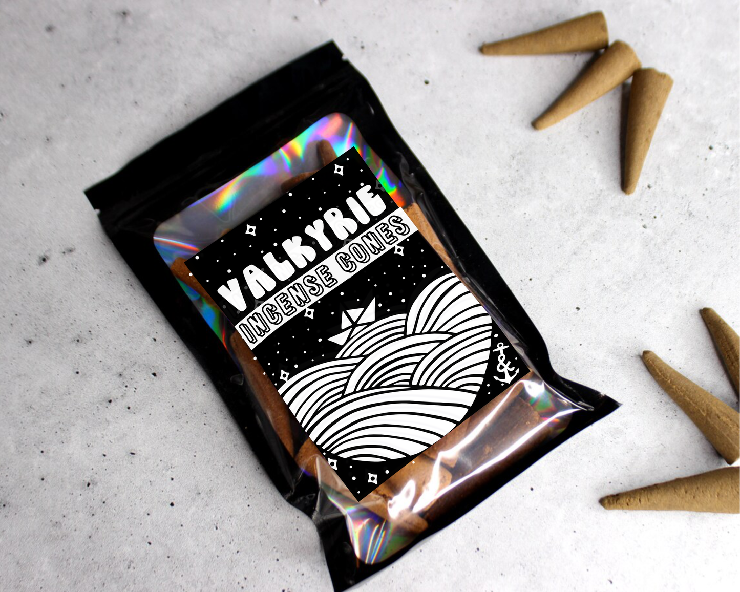 Valkyrie Incense Cones | Hand poured | Extra Large