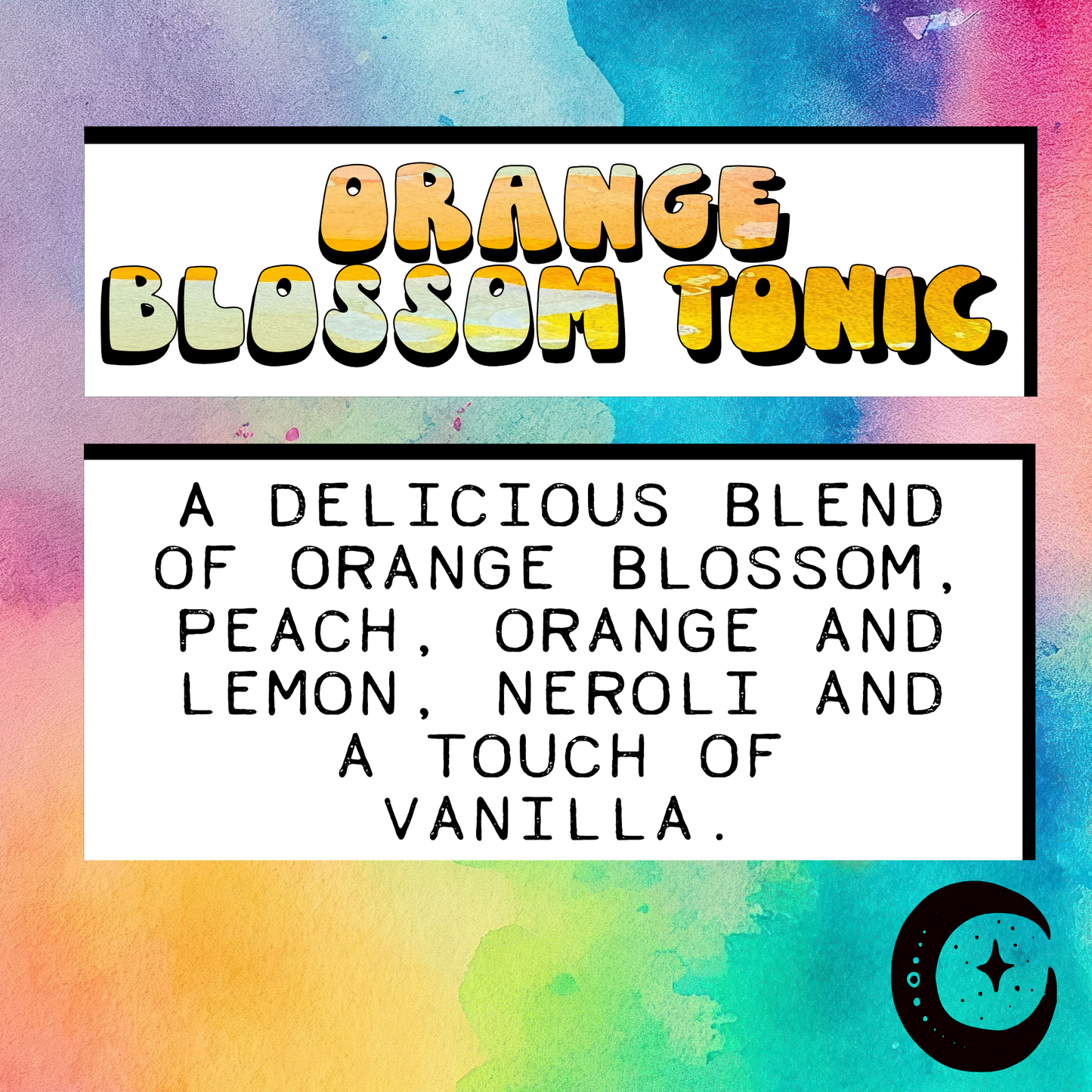 Orange Blossom Tonic | Incense Stick | Charcoal Incense