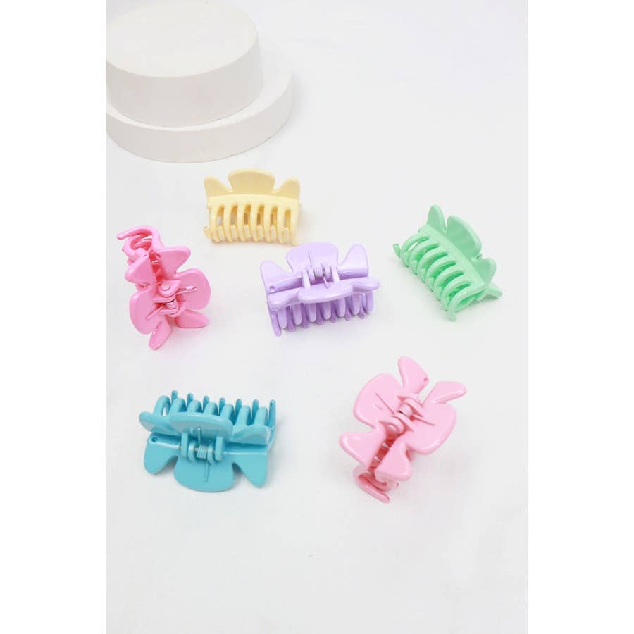 3-Pcs Mini Hair Claw Set