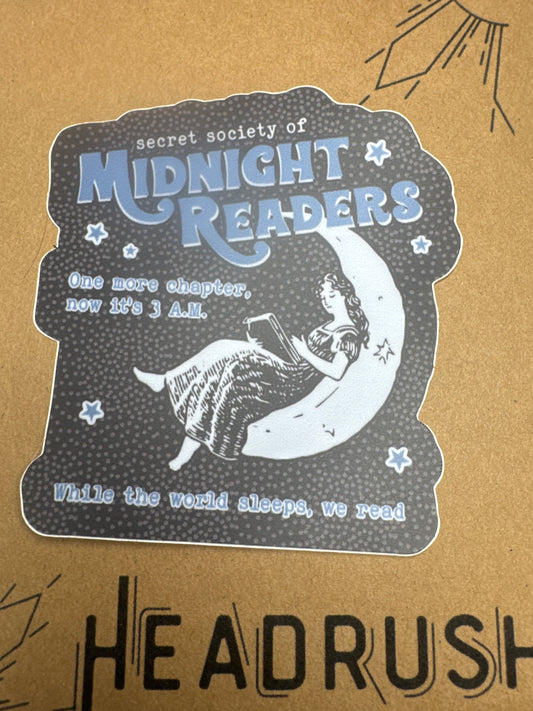 Midnight Readers Sticker