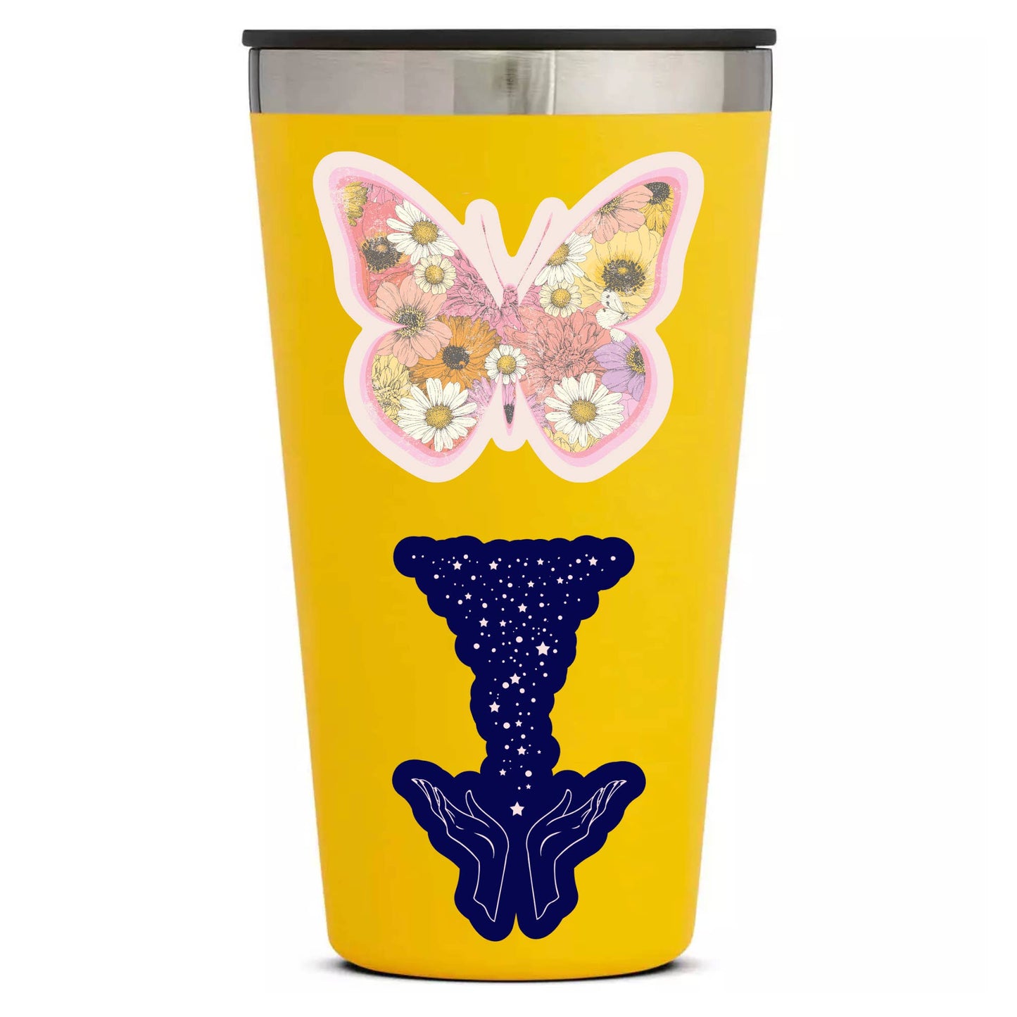 Butterfly Floral Insect Pretty High Quality Vinyl Sticker