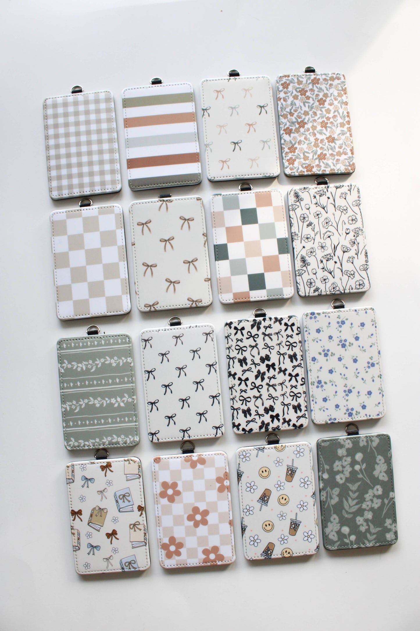 ID Badge Holder- Work Badge Card Case for Nurses, Teachers