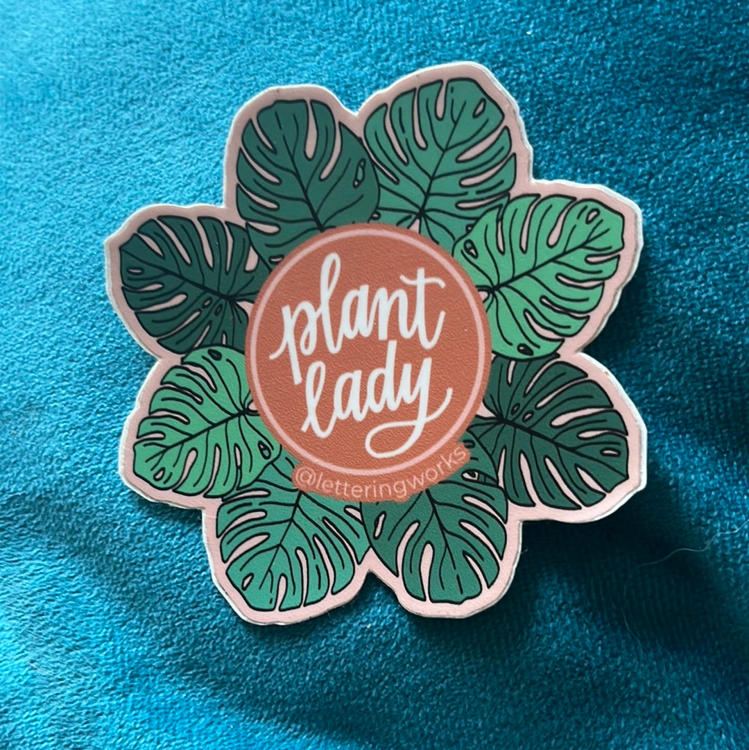 Plant Lady Sticker