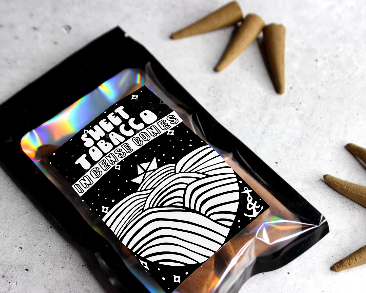 Sweet Tobacco |  Incense Cones | Backflow Cones | Waterfall