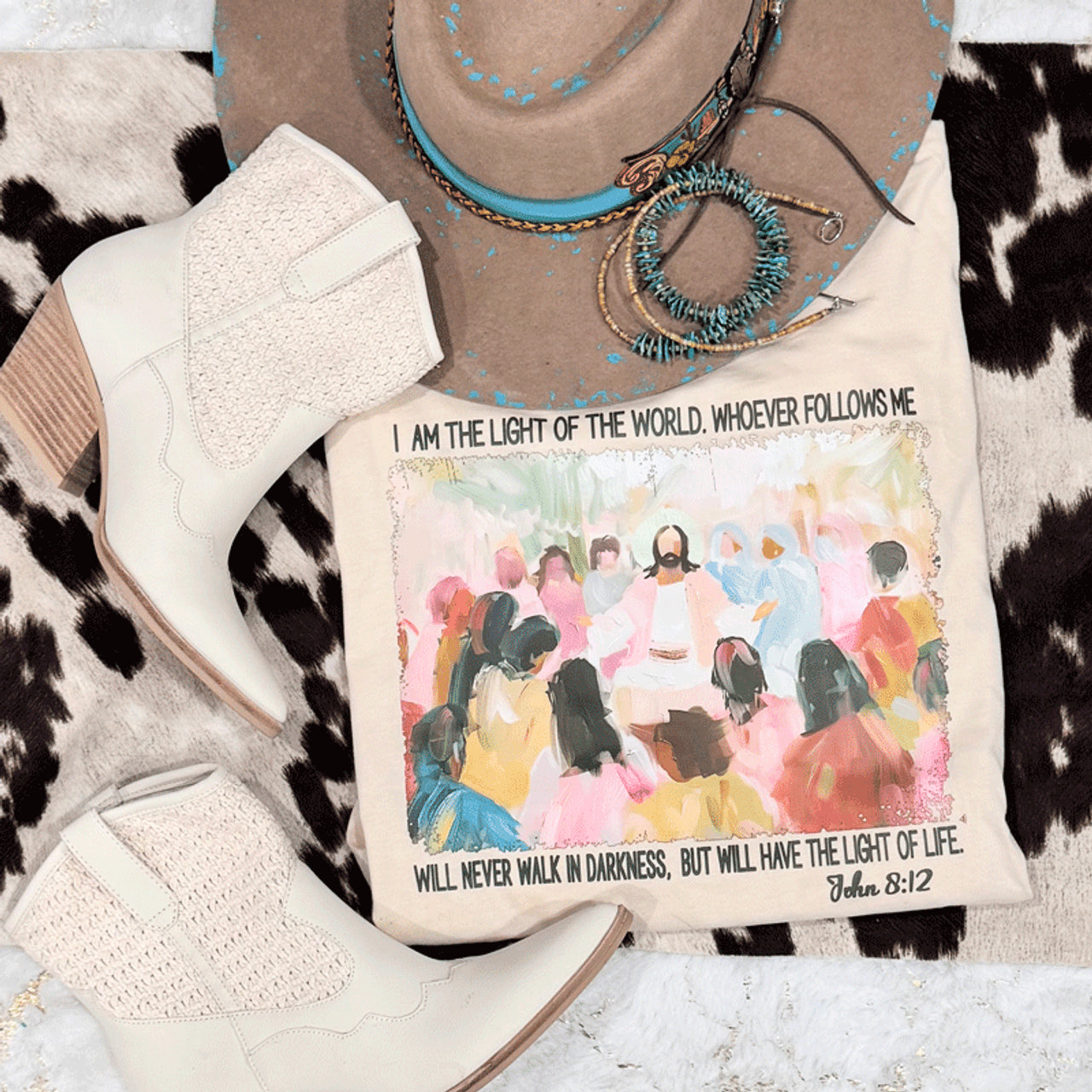 I Am The Light CLEAR Screen Print Heat Transfer