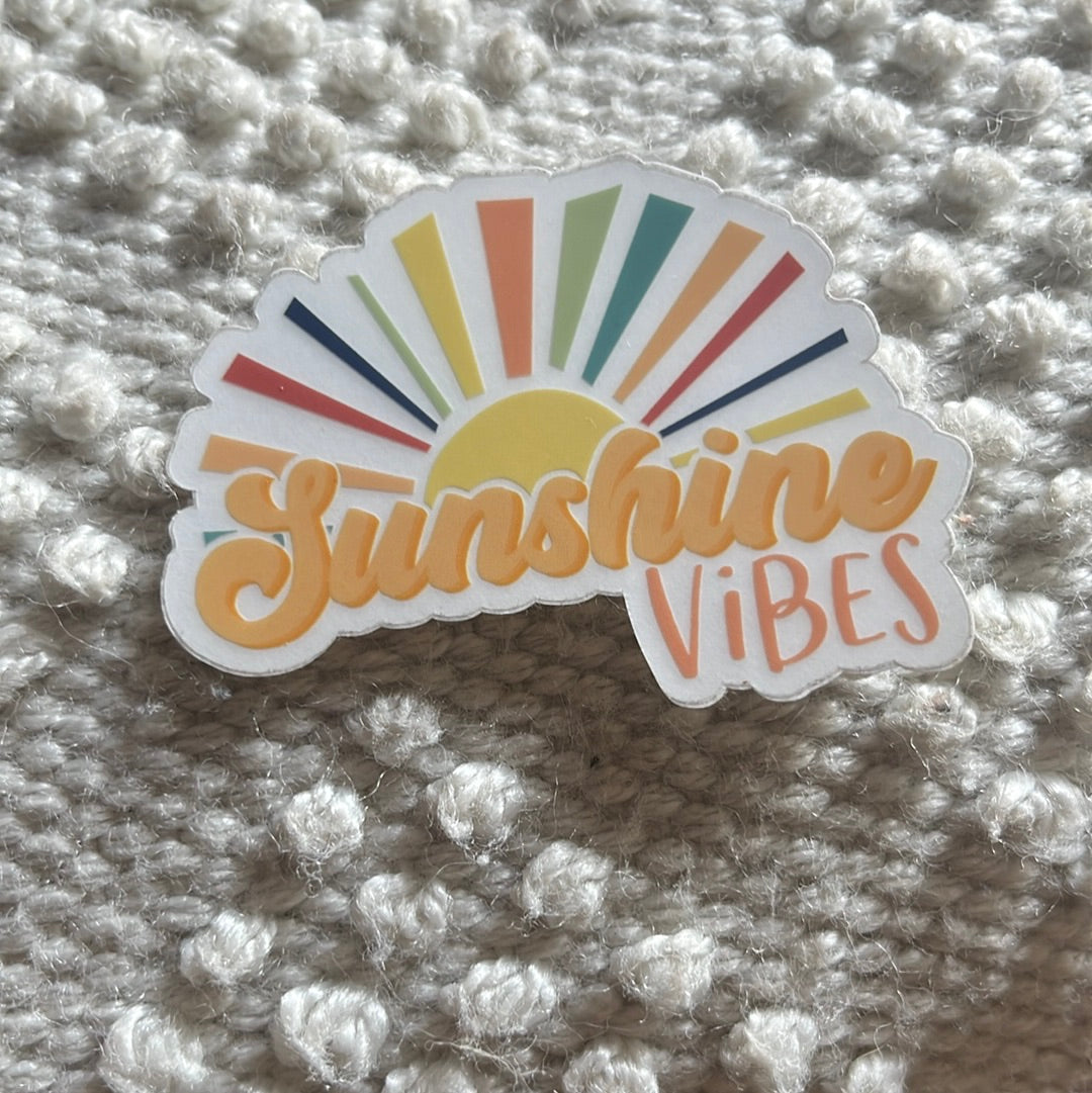 Sunshine Vibes Sticker