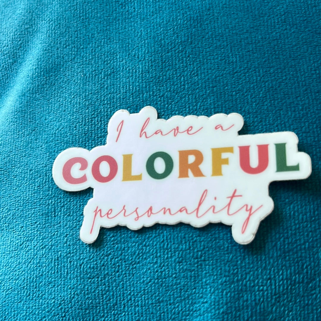 Colorful Personality Sticker